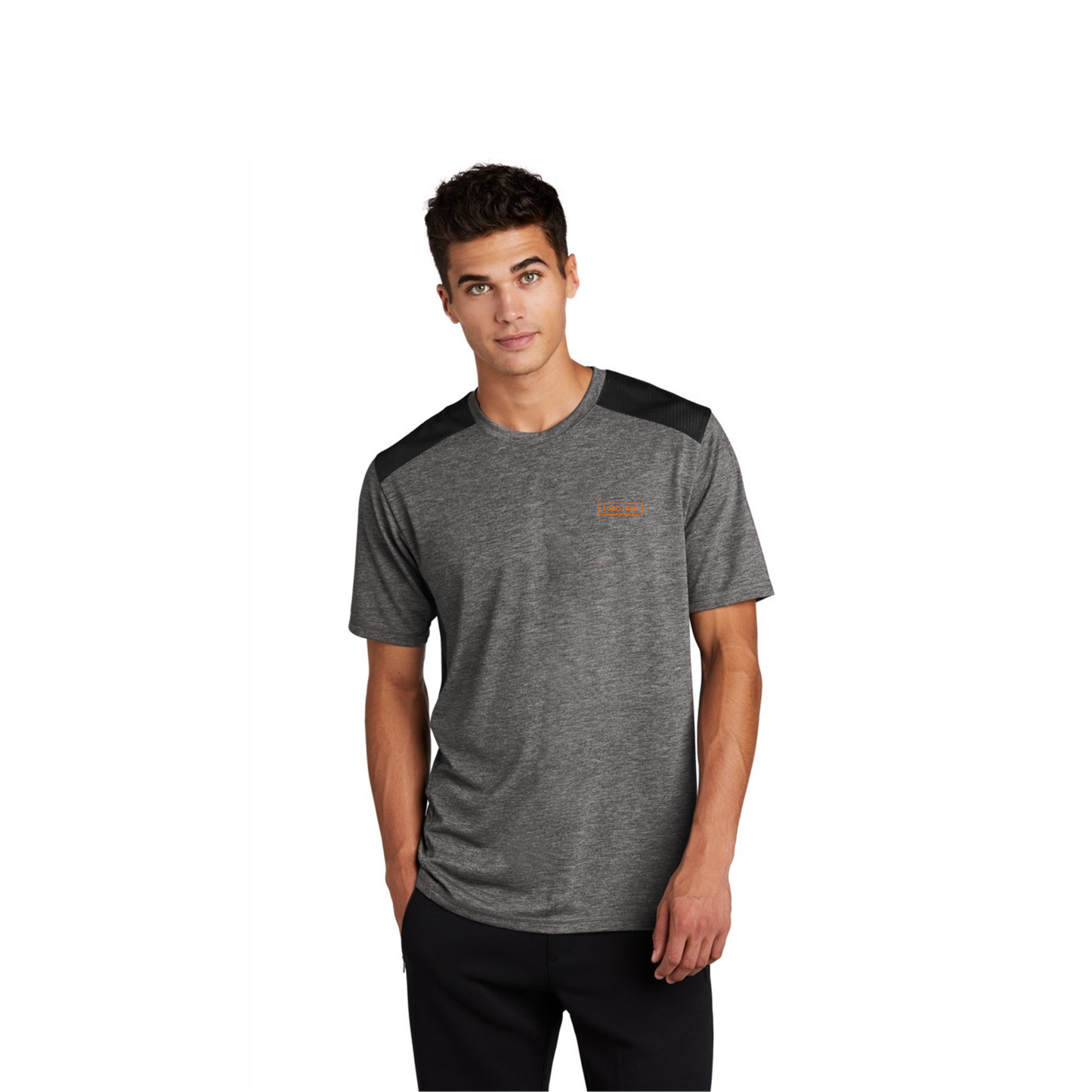 Sport-Tek PosiCharge Tri-Blend Wicking Draft Tee