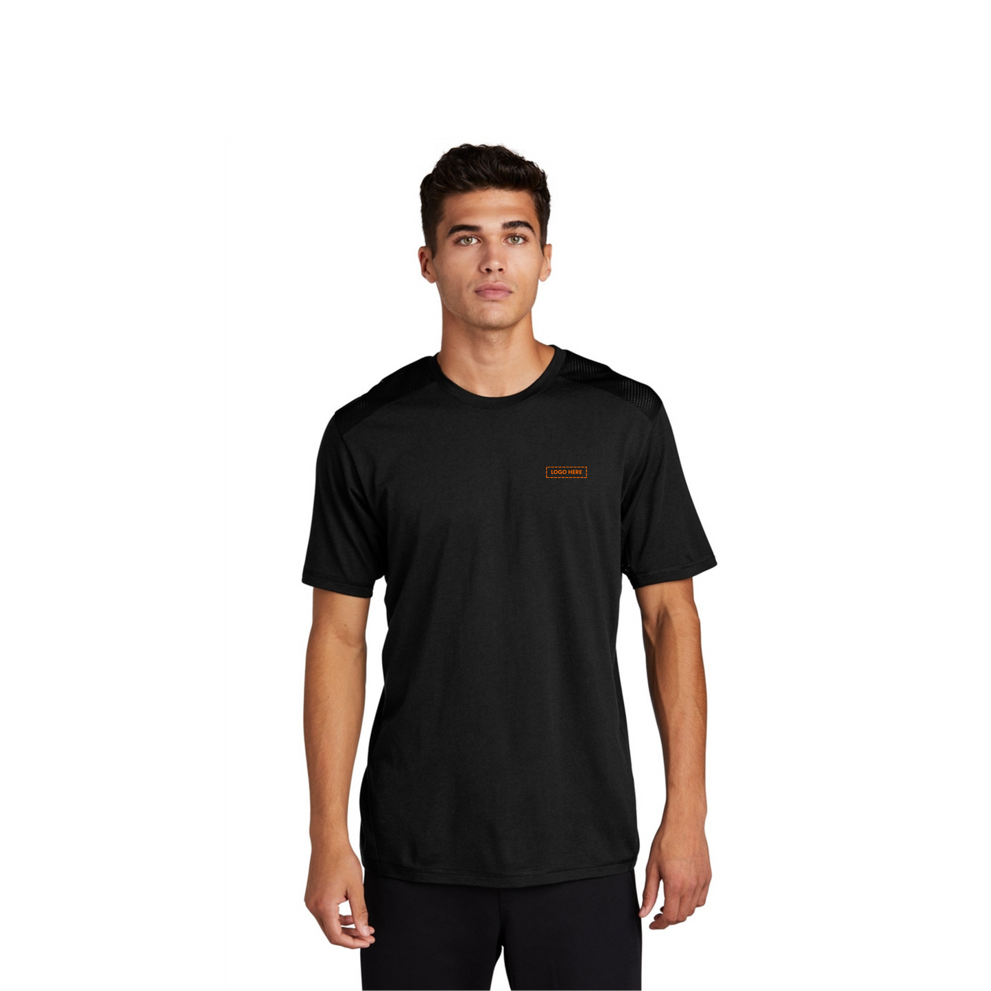 Sport-Tek PosiCharge Tri-Blend Wicking Draft Tee
