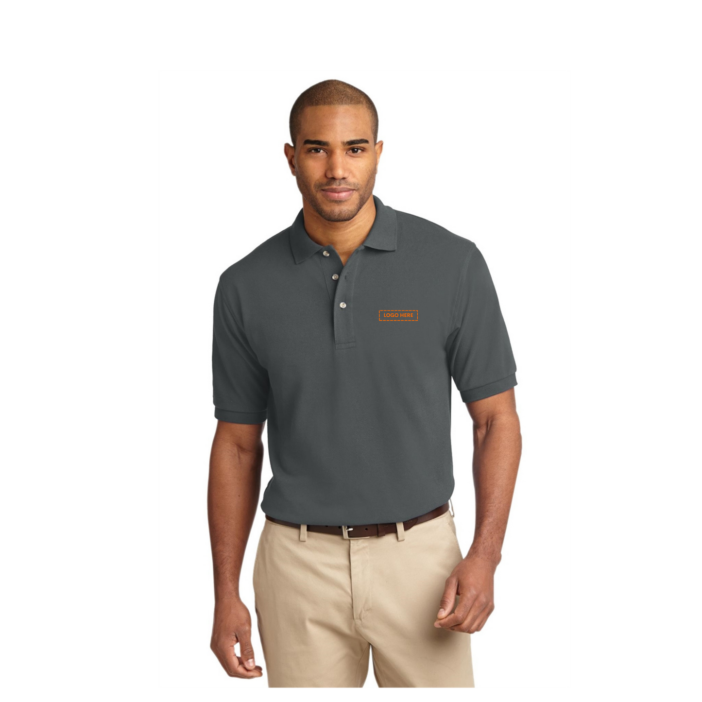 Port Authority Heavyweight Cotton Pique Polo