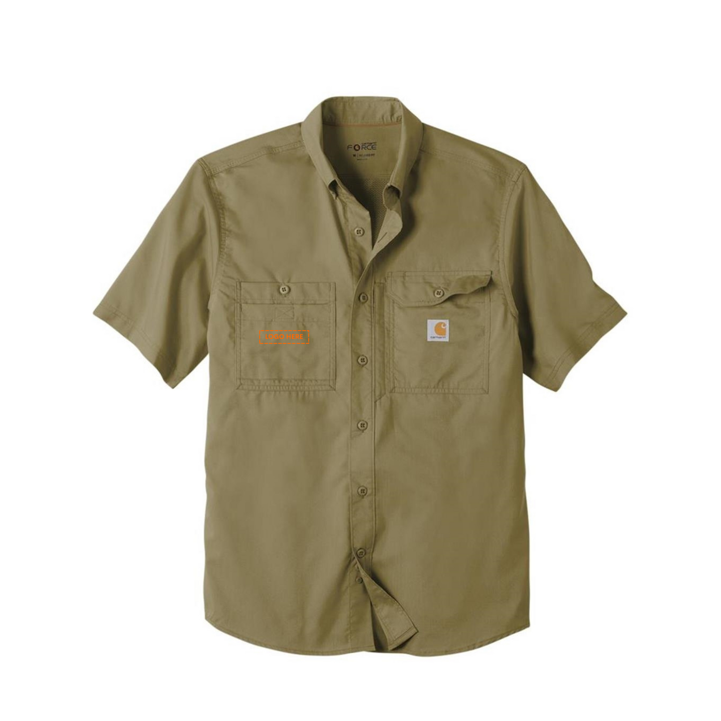 Carhartt Force® Ridgefield Solid Short Sleeve Shirt