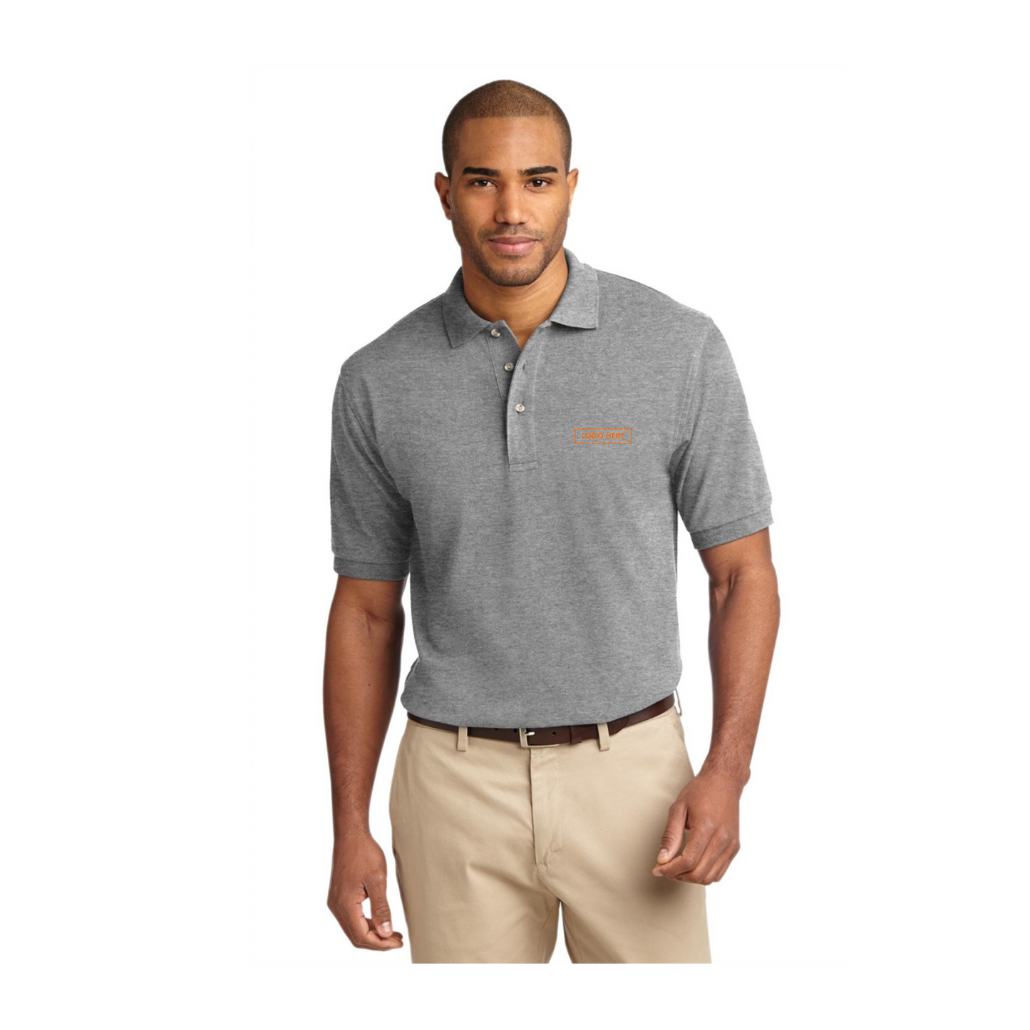 Port Authority Heavyweight Cotton Pique Polo