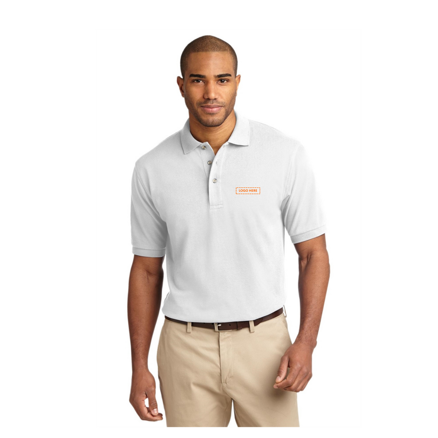 Port Authority Heavyweight Cotton Pique Polo