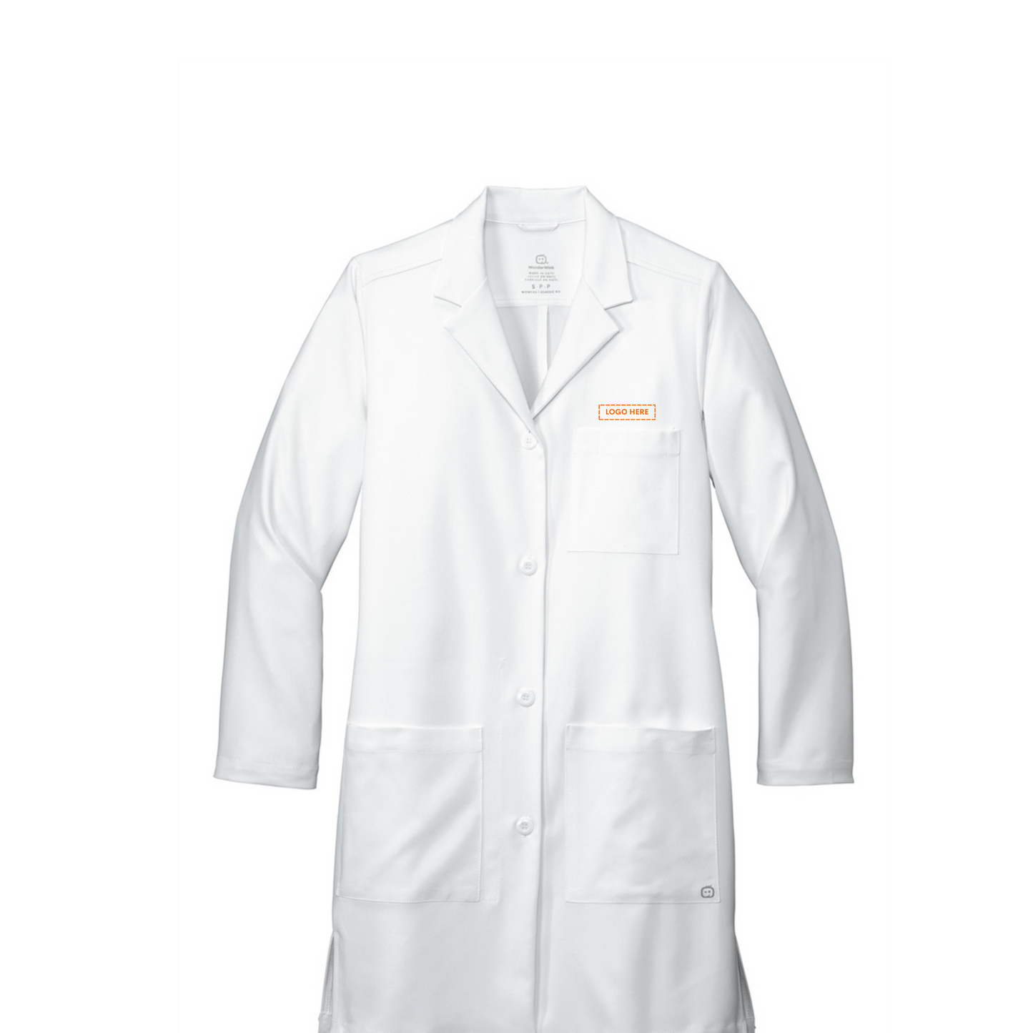 WonderWink Women's Long Lab Coat