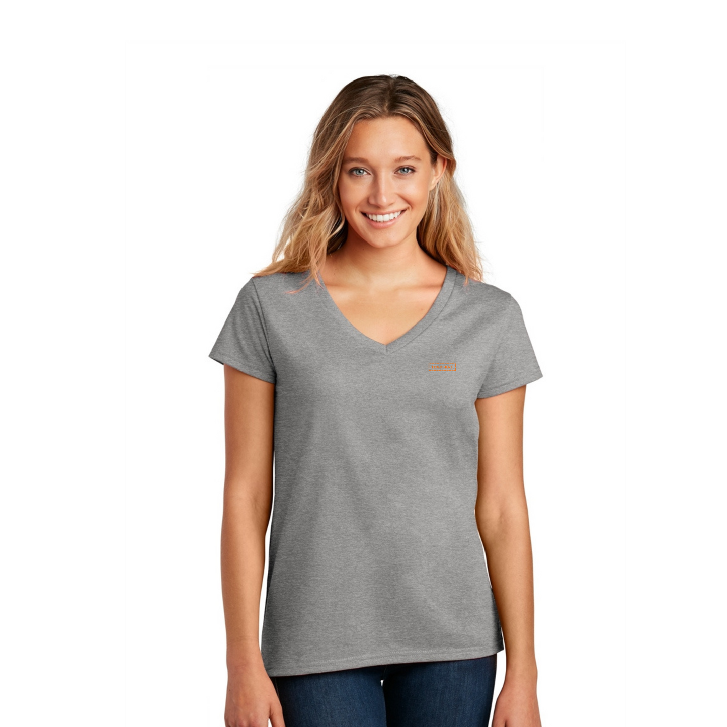District Women's Re-Tee V-Neck