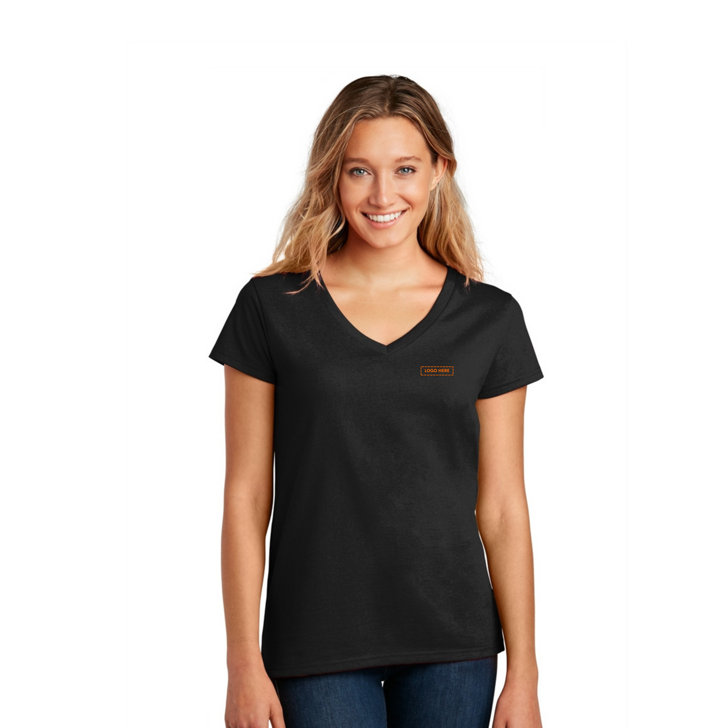 District Women's Re-Tee V-Neck