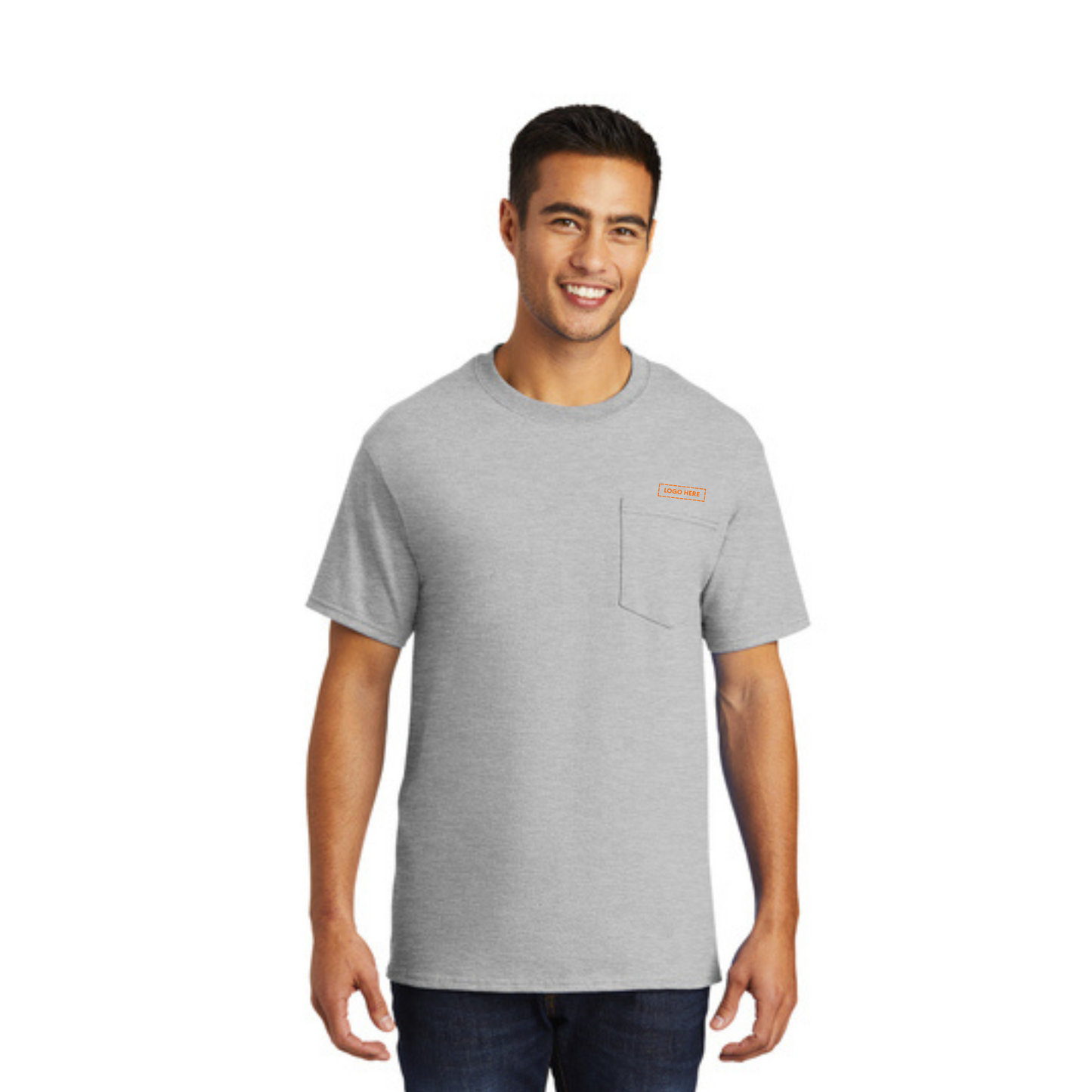 Port & Company® Tall Essential Pocket Tee