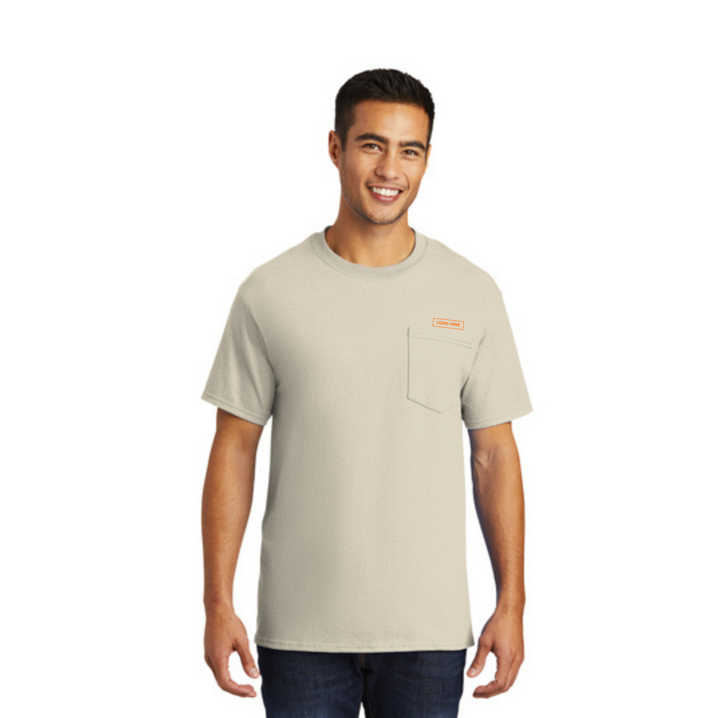 Port & Company® Tall Essential Pocket Tee