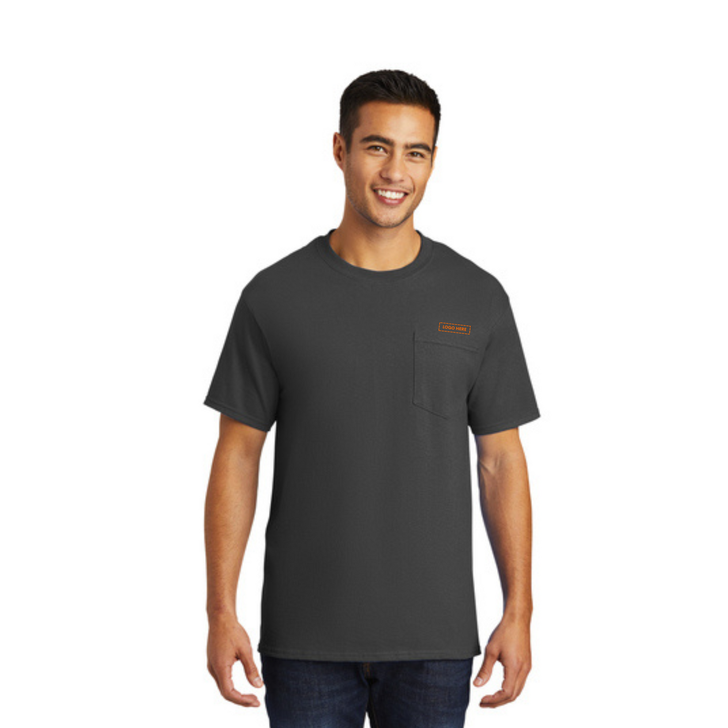 Port & Company® Tall Essential Pocket Tee