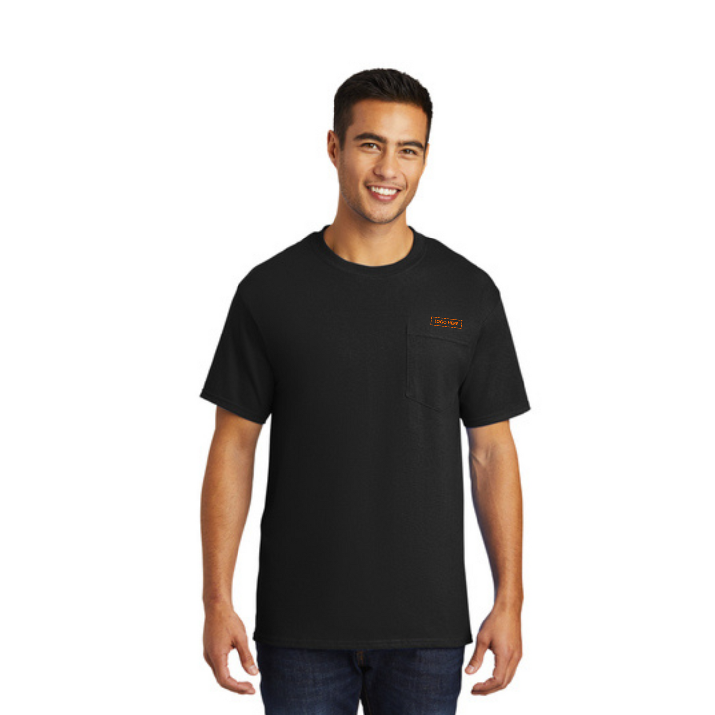 Port & Company® Tall Essential Pocket Tee