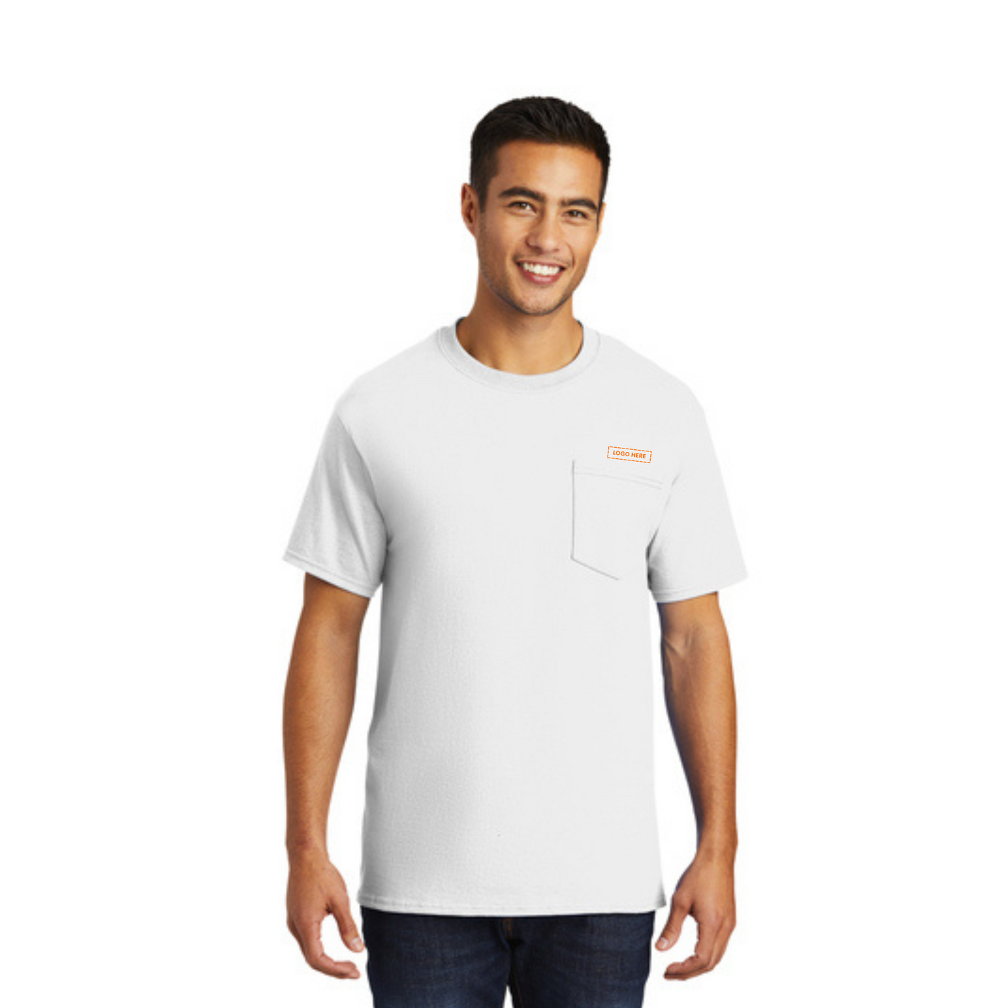 Port & Company® Tall Essential Pocket Tee