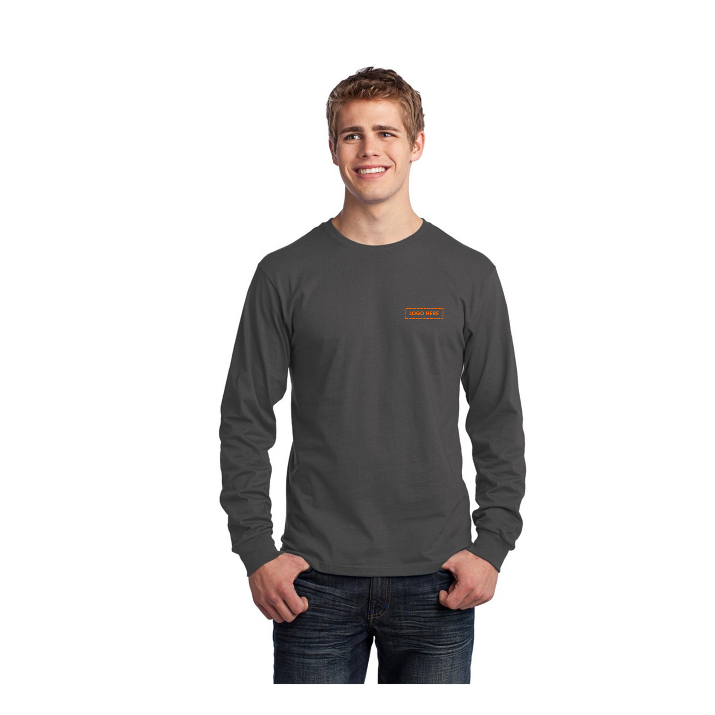 Port & Company - Long Sleeve Core Cotton Tee