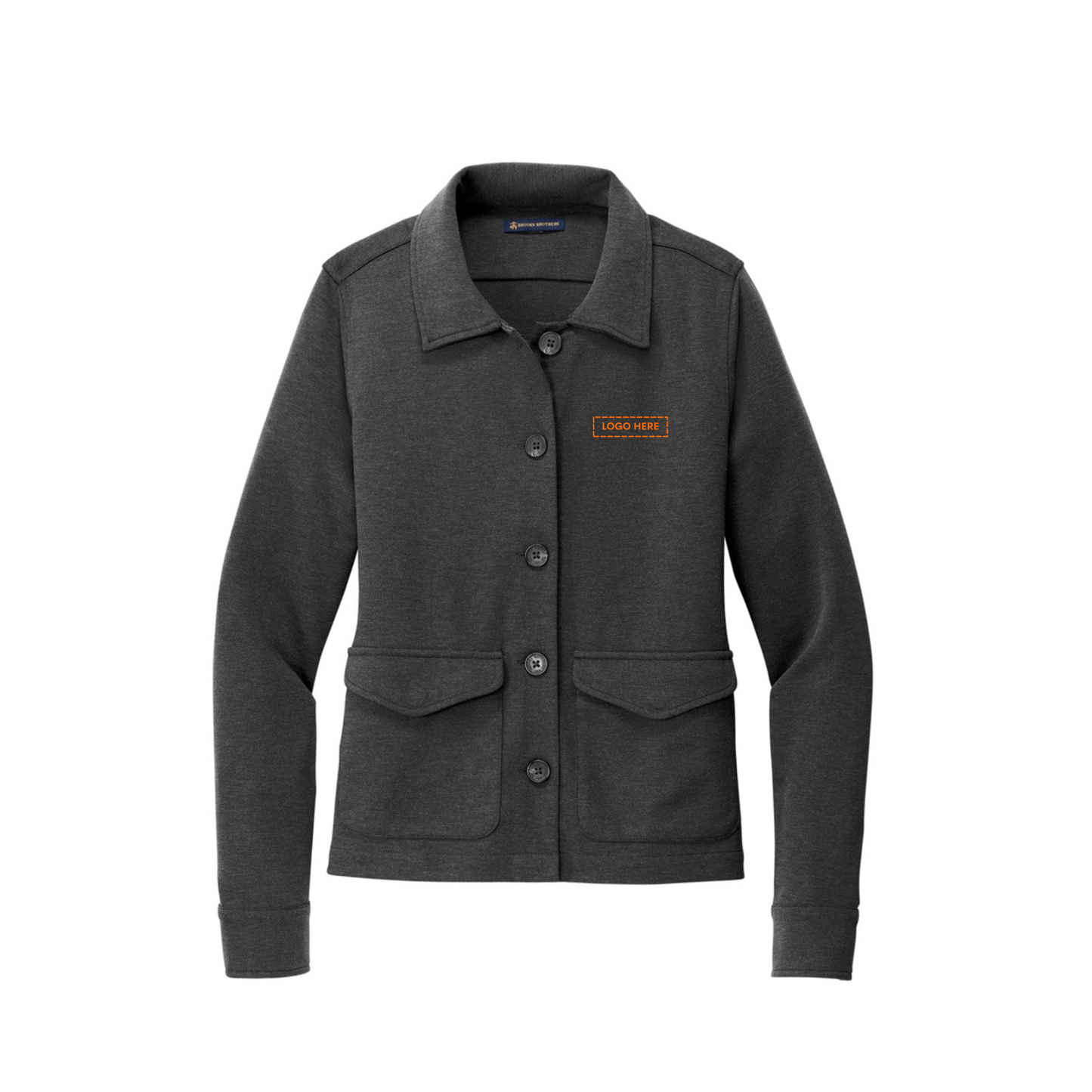 Brooks Brothers Women's Mid-Layer Stretch Button Jacket