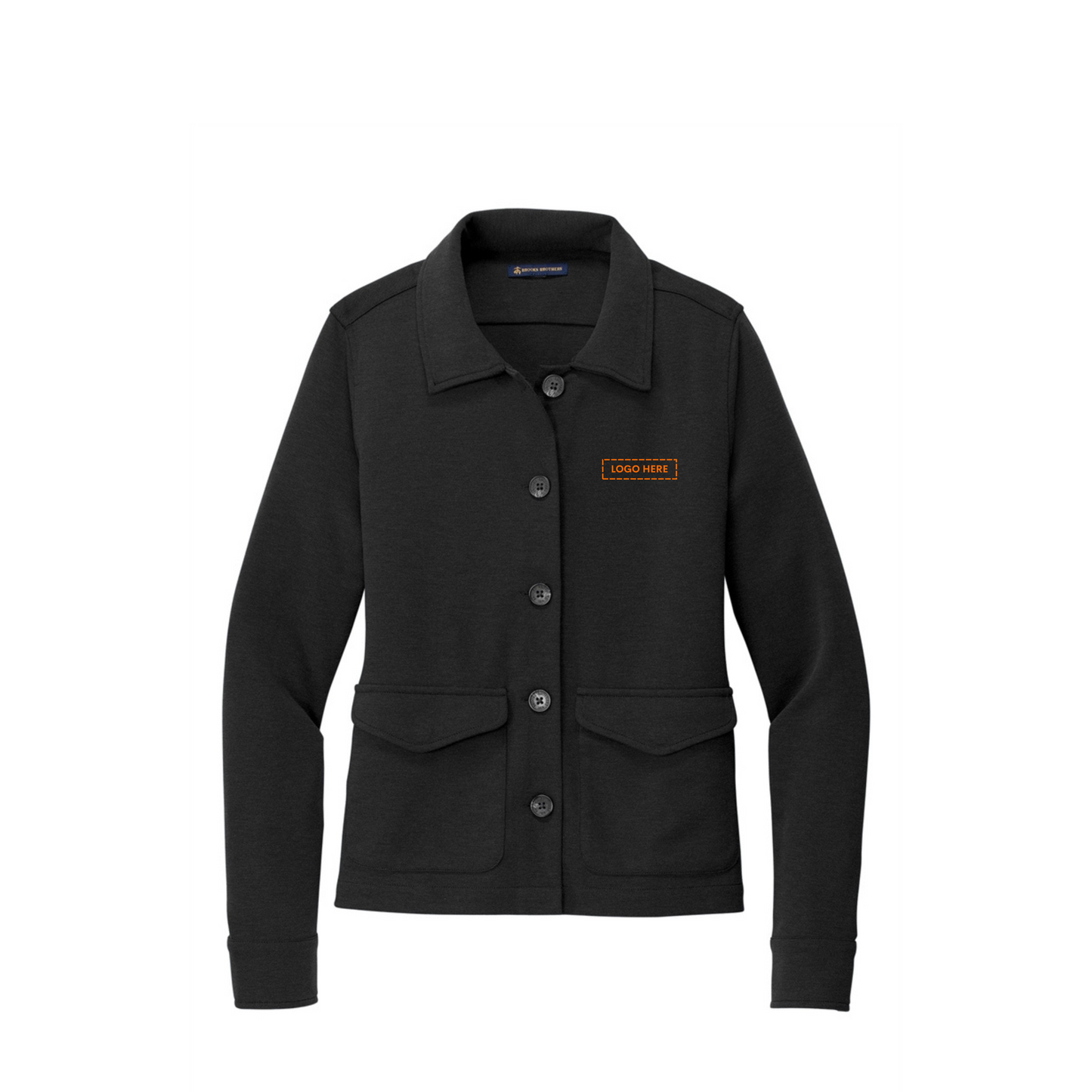 Brooks Brothers Women's Mid-Layer Stretch Button Jacket