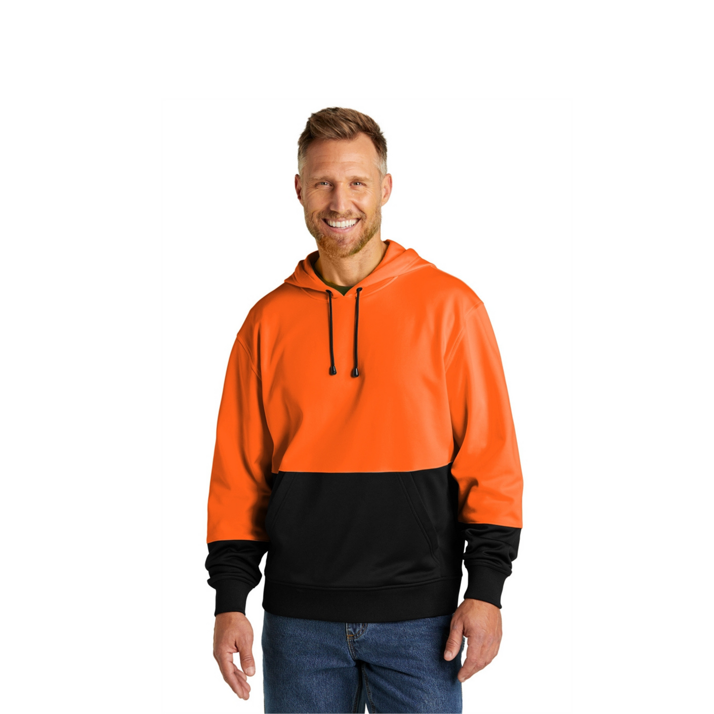 CornerStone Enhanced Visibility Fleece Pullover Hoodie