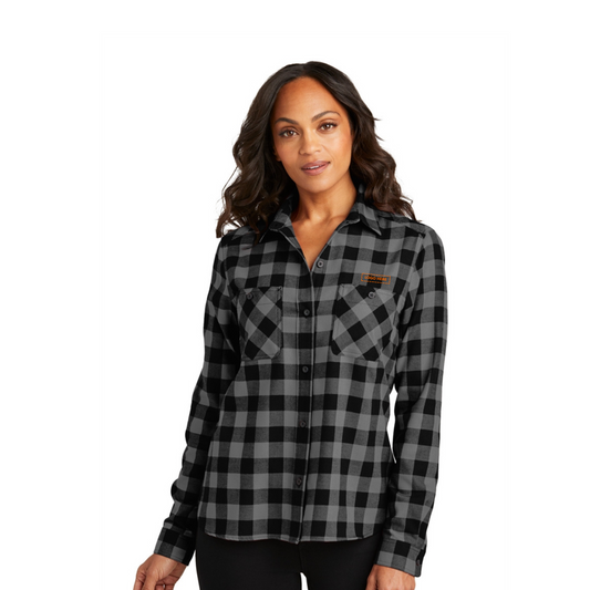 Port Authority Ladies Plaid Flannel Shirt