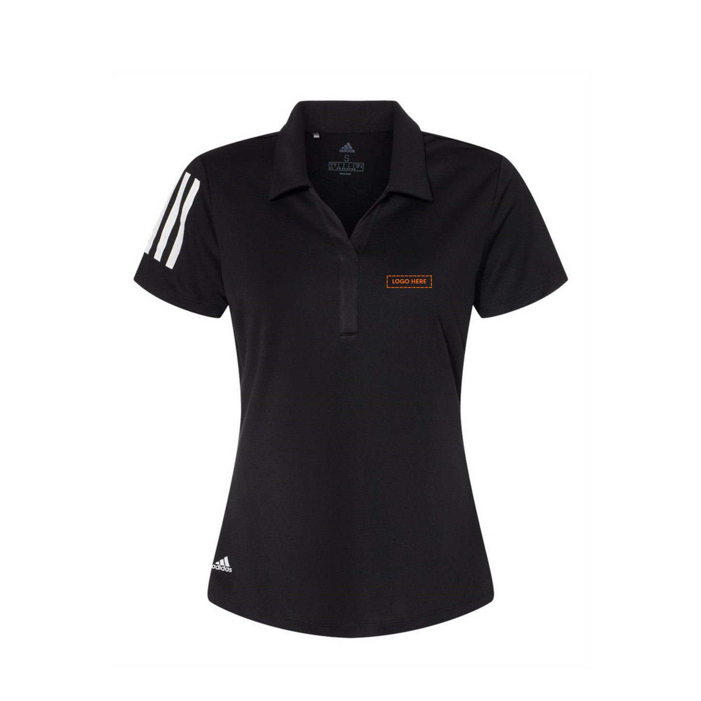 Adidas Women's Floating 3-Stripes Polo